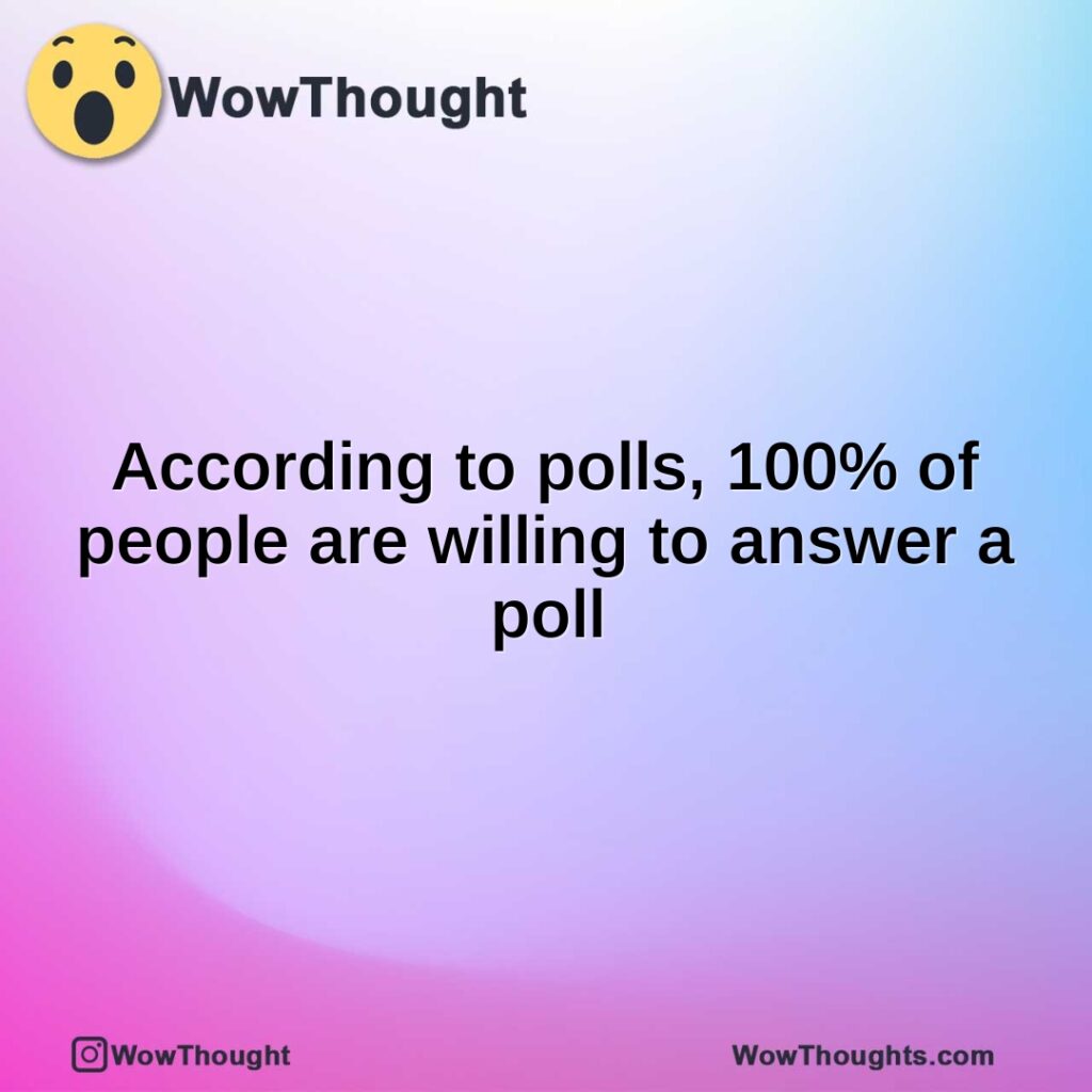 according-to-polls-100-of-people-are-willing-to-answer-a-poll