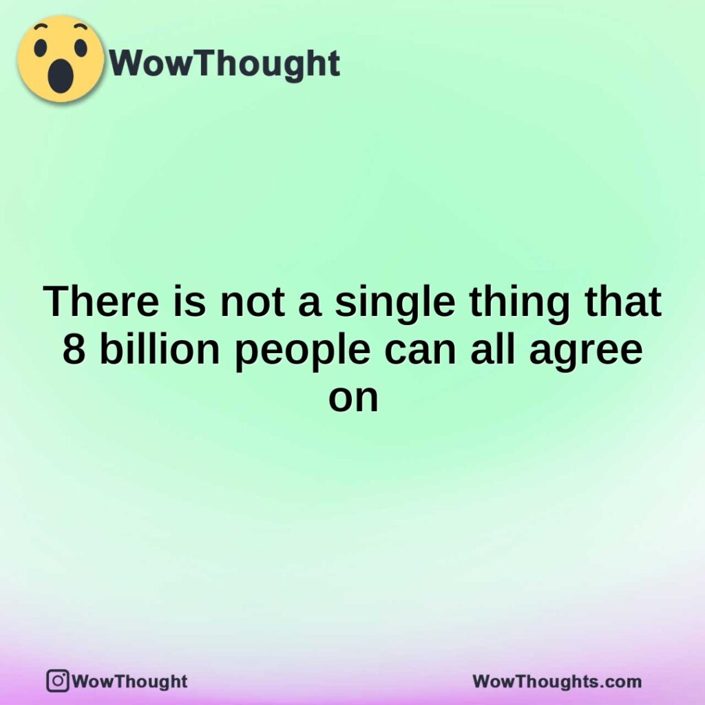 there-is-not-a-single-thing-that-8-billion-people-can-all-agree-on