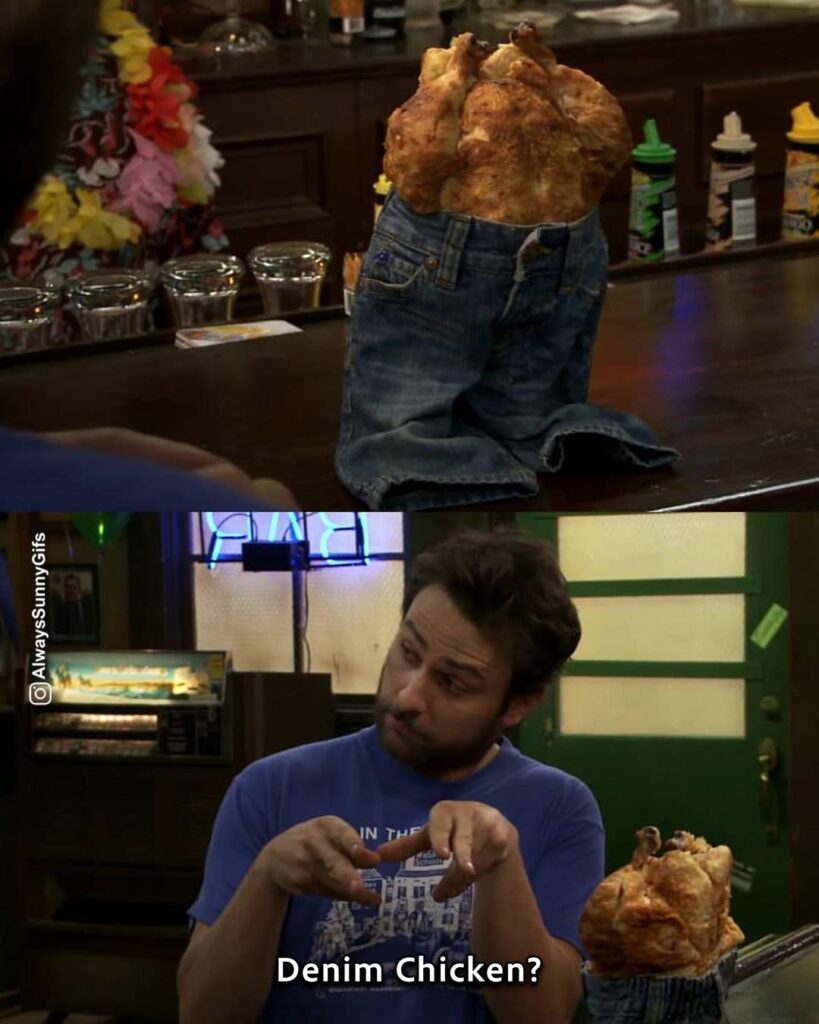 Always Sunny – S06E10 Charlie Kelly King of the Rats – denim chxz