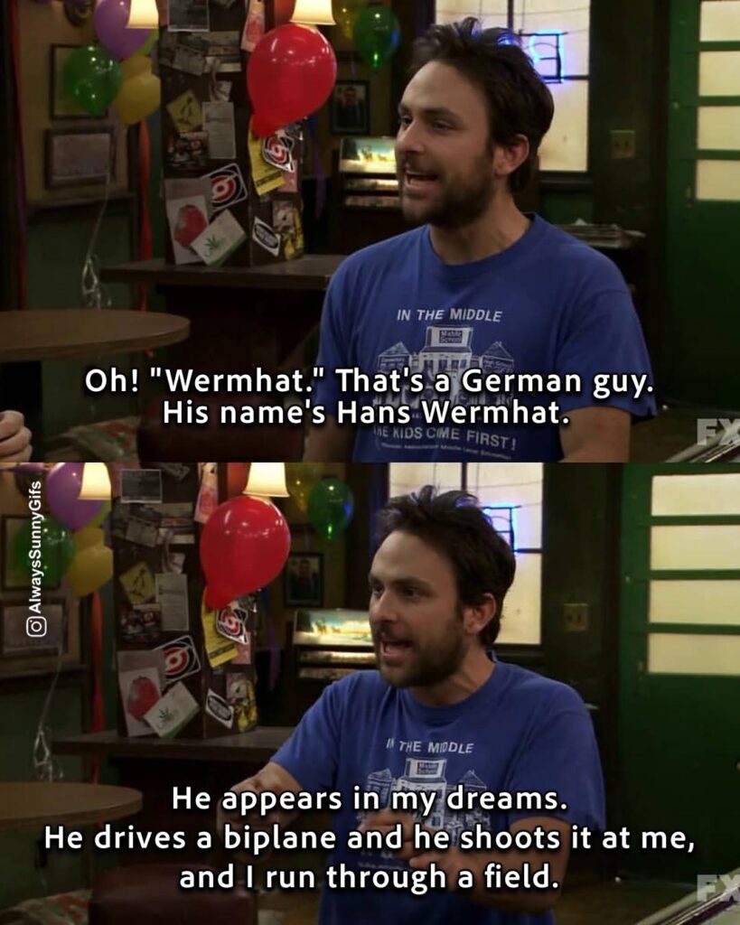 Always Sunny – S06E10 Charlie Kelly King of the Rats – wermhat