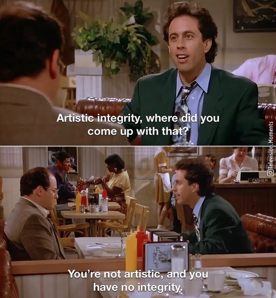 Artisct integrity