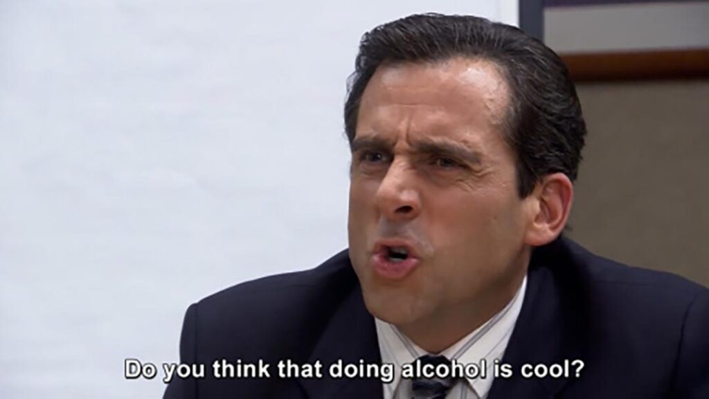 Do you think that doing alcohol is cool