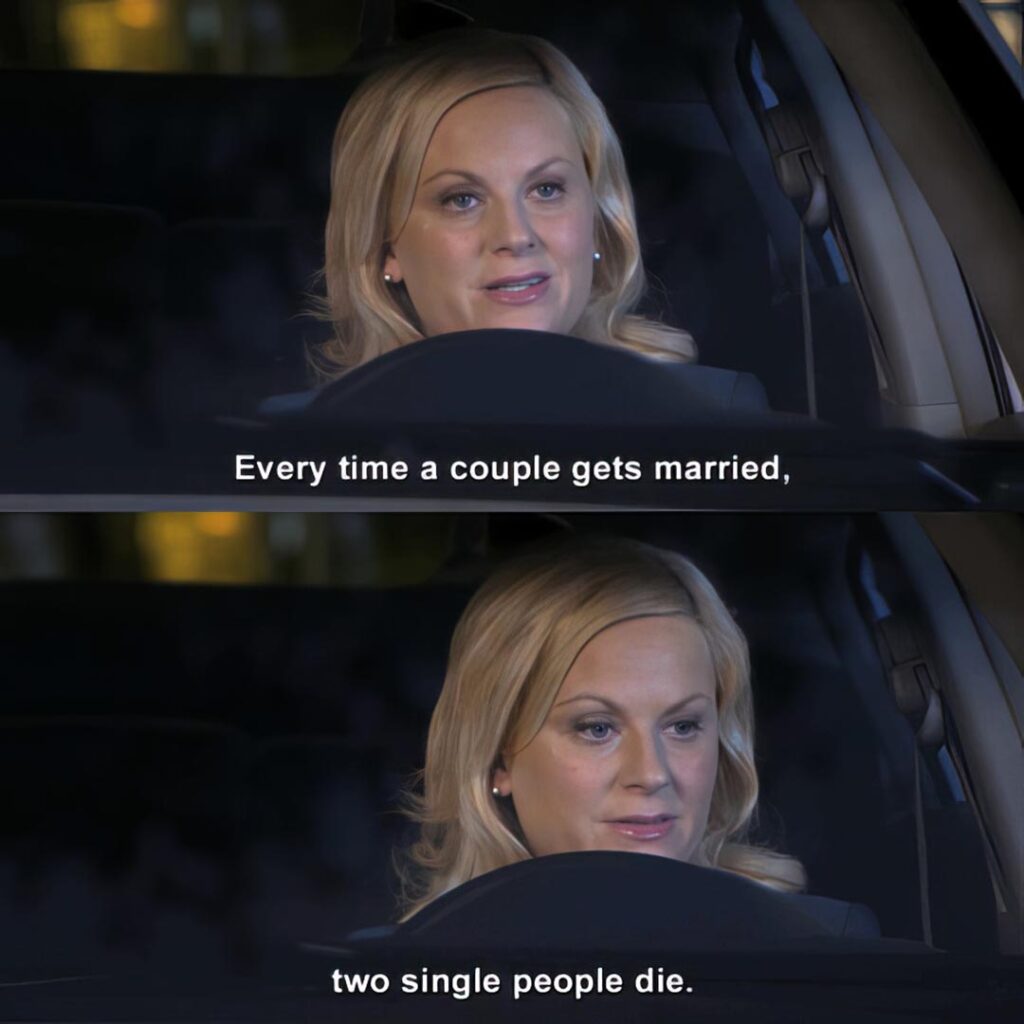 Every time a couple gets married