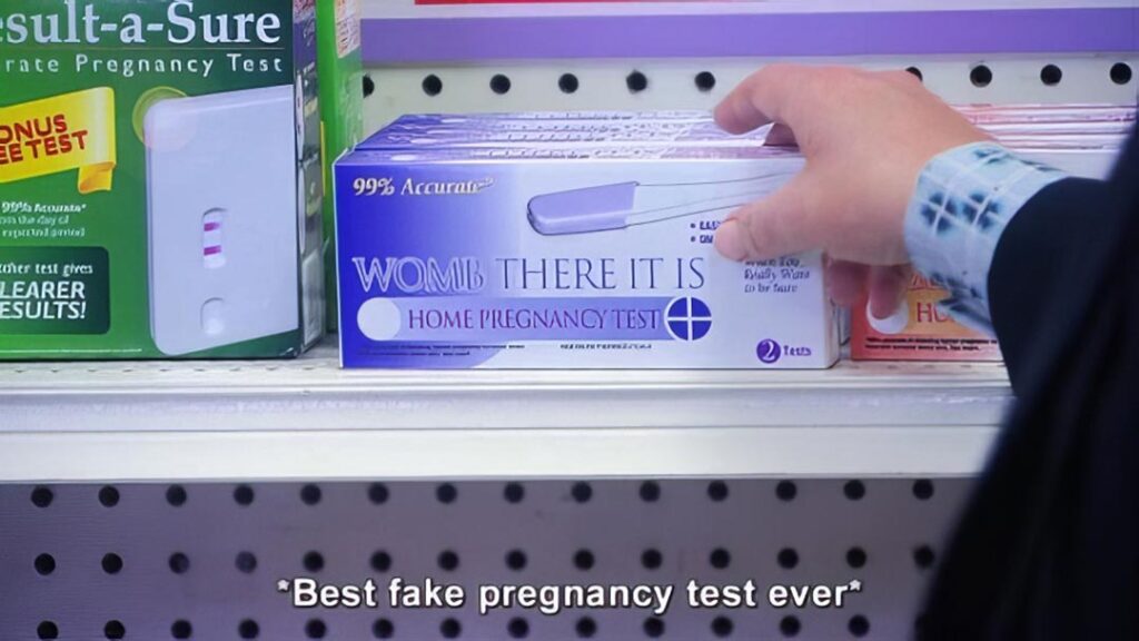 Fake pregnancy test