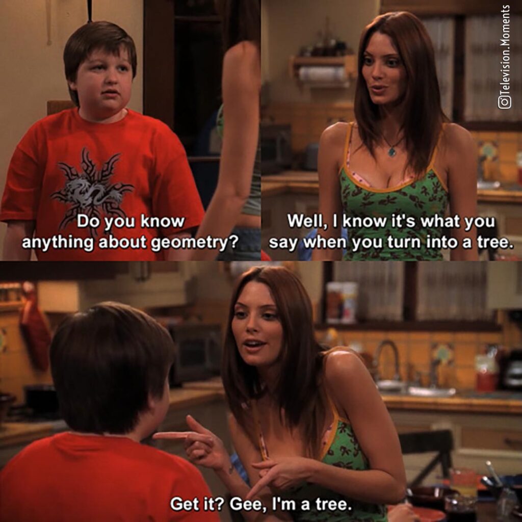 Gee, I’m a tree