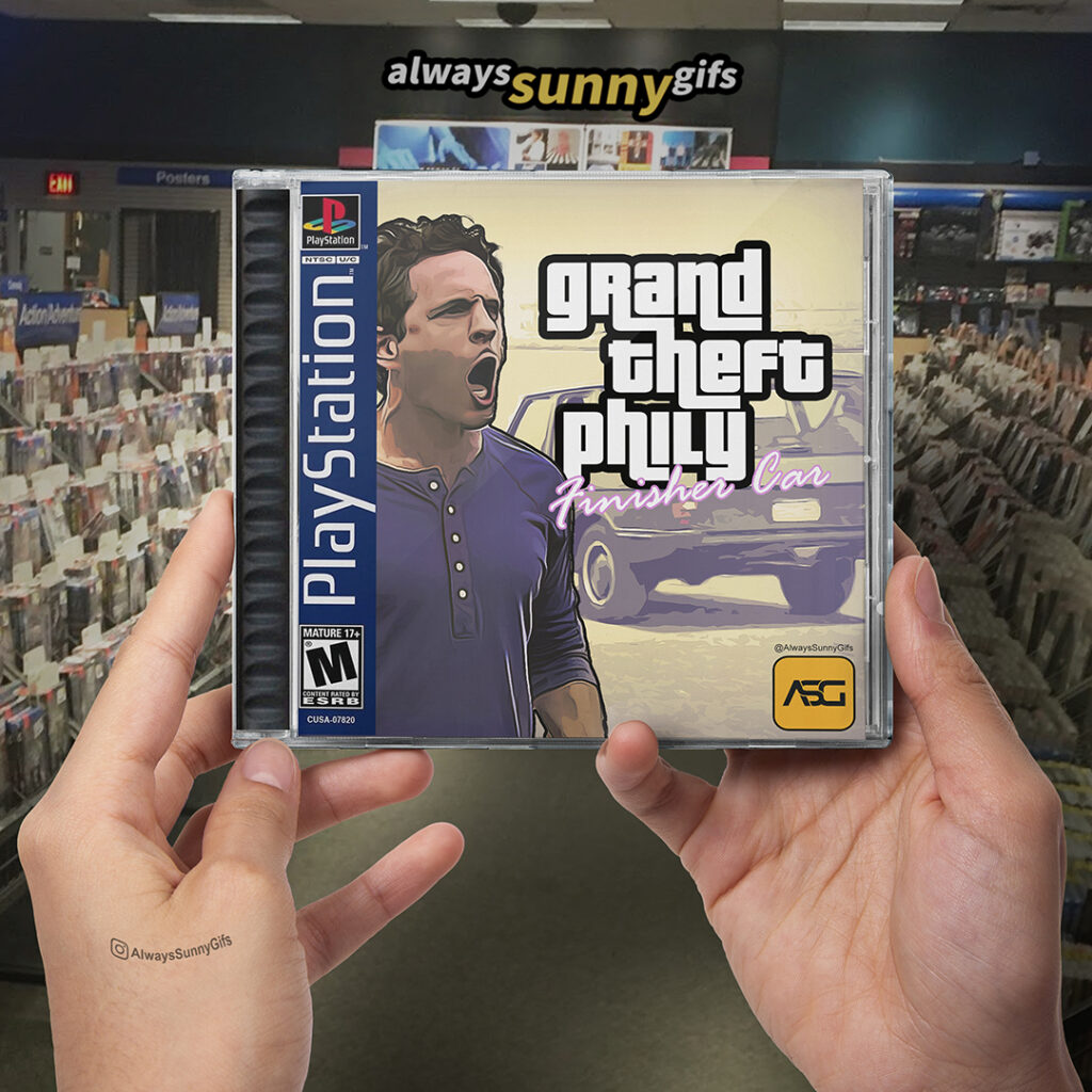 Grand Theft Philly PS1 Edition