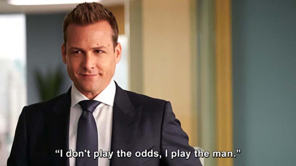 I don’t play the odds