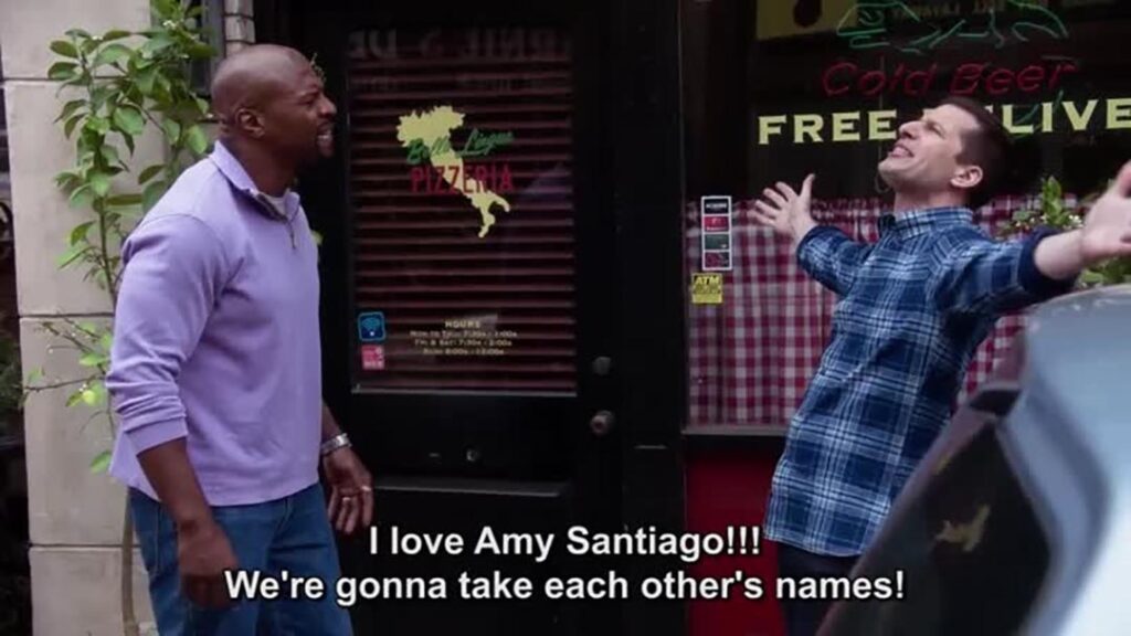 I love Amy Santiago