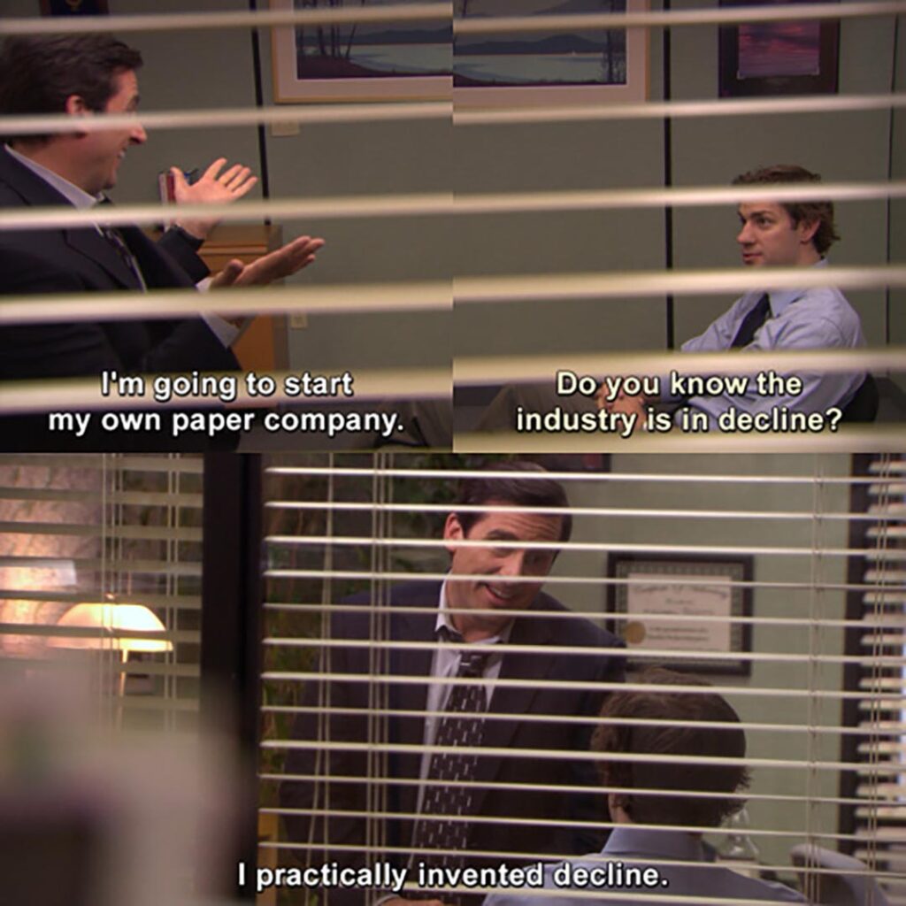 I’m going to start my own paper company