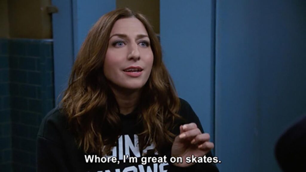 I'm great on skates (Brooklyn Nine-Nine)