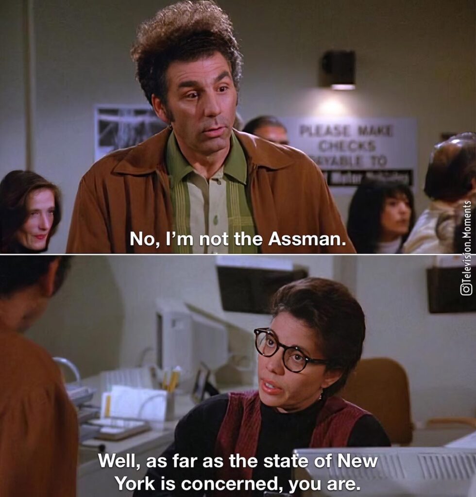 I’m not the Assman