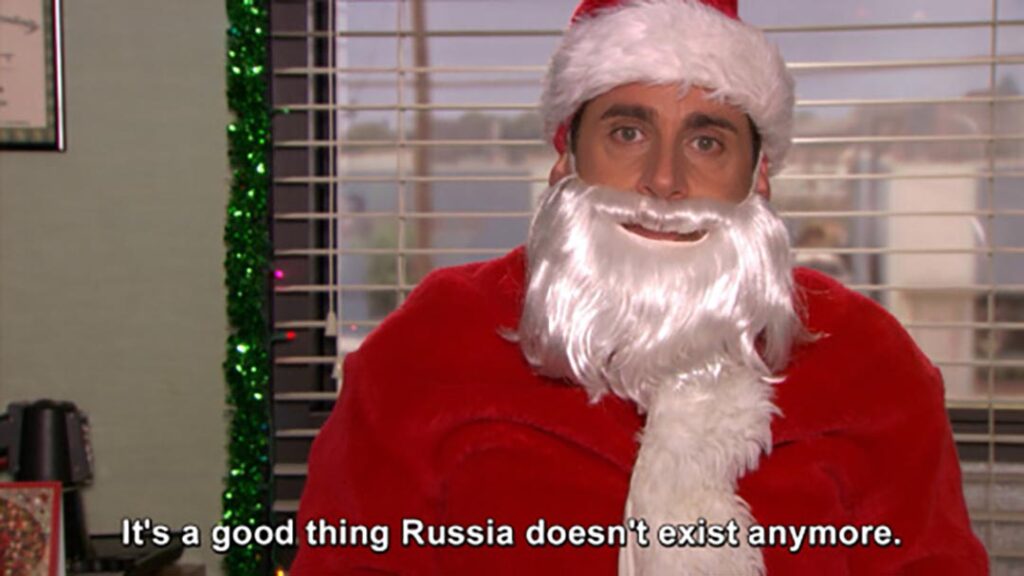 It’s a good thing Russia doesn’t exist anymore