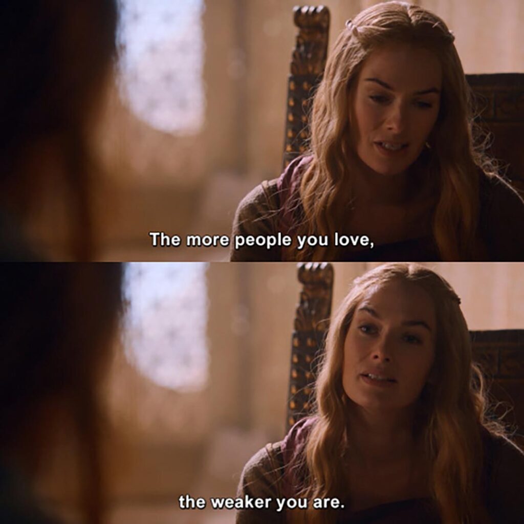 The more people you love