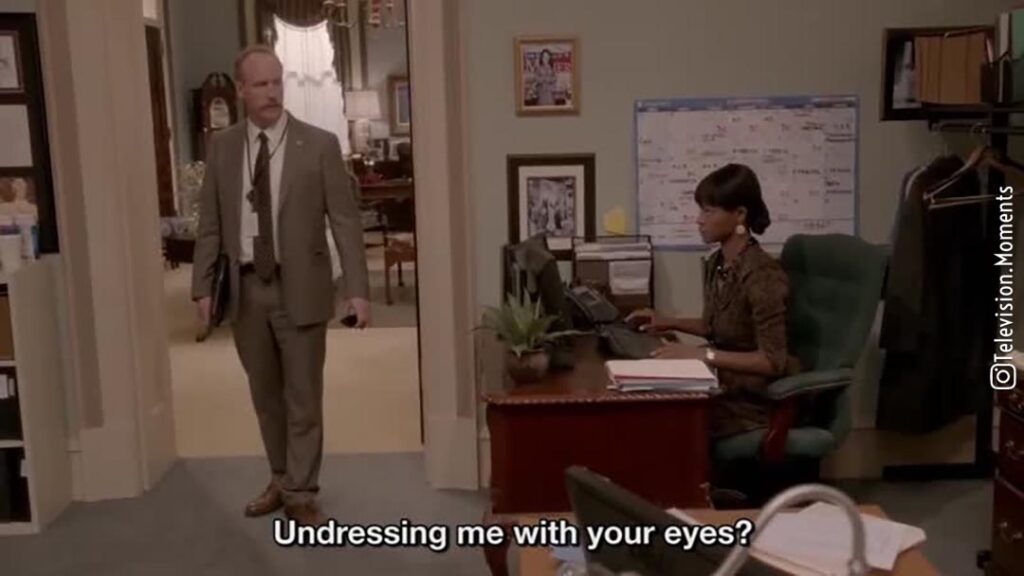 Undressing me with your eyes