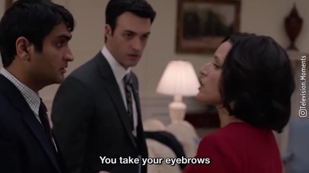 You take your eyebrows