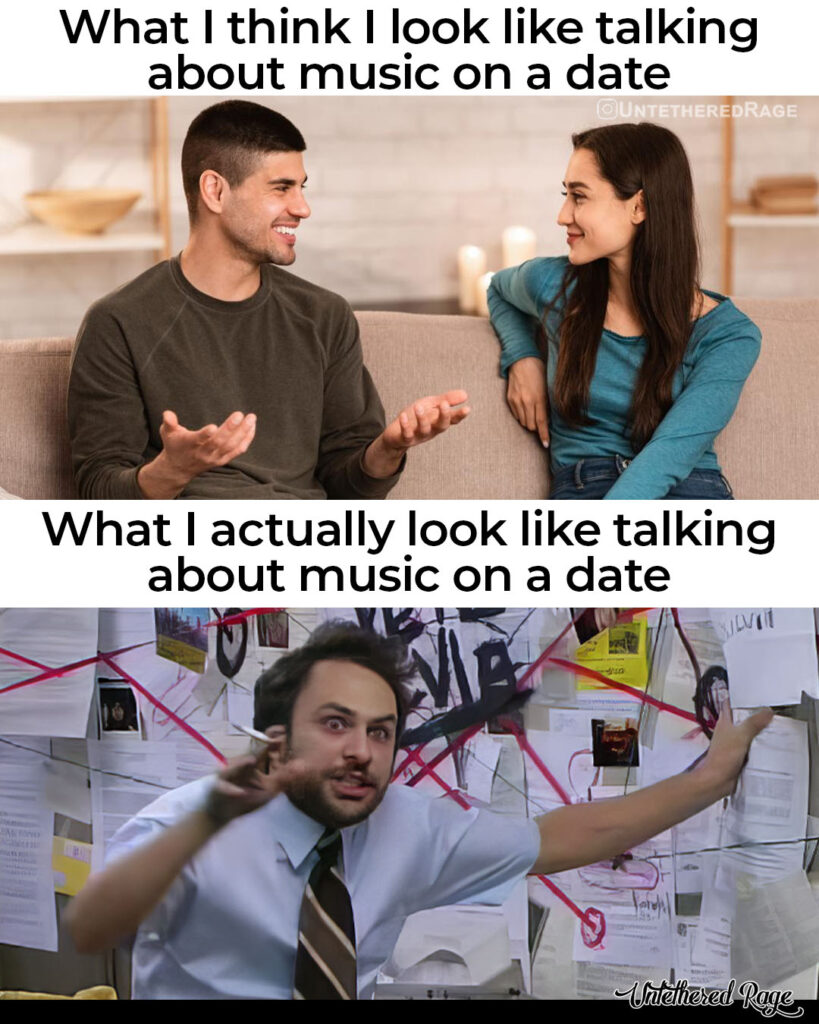 I’m passionate about music, idk