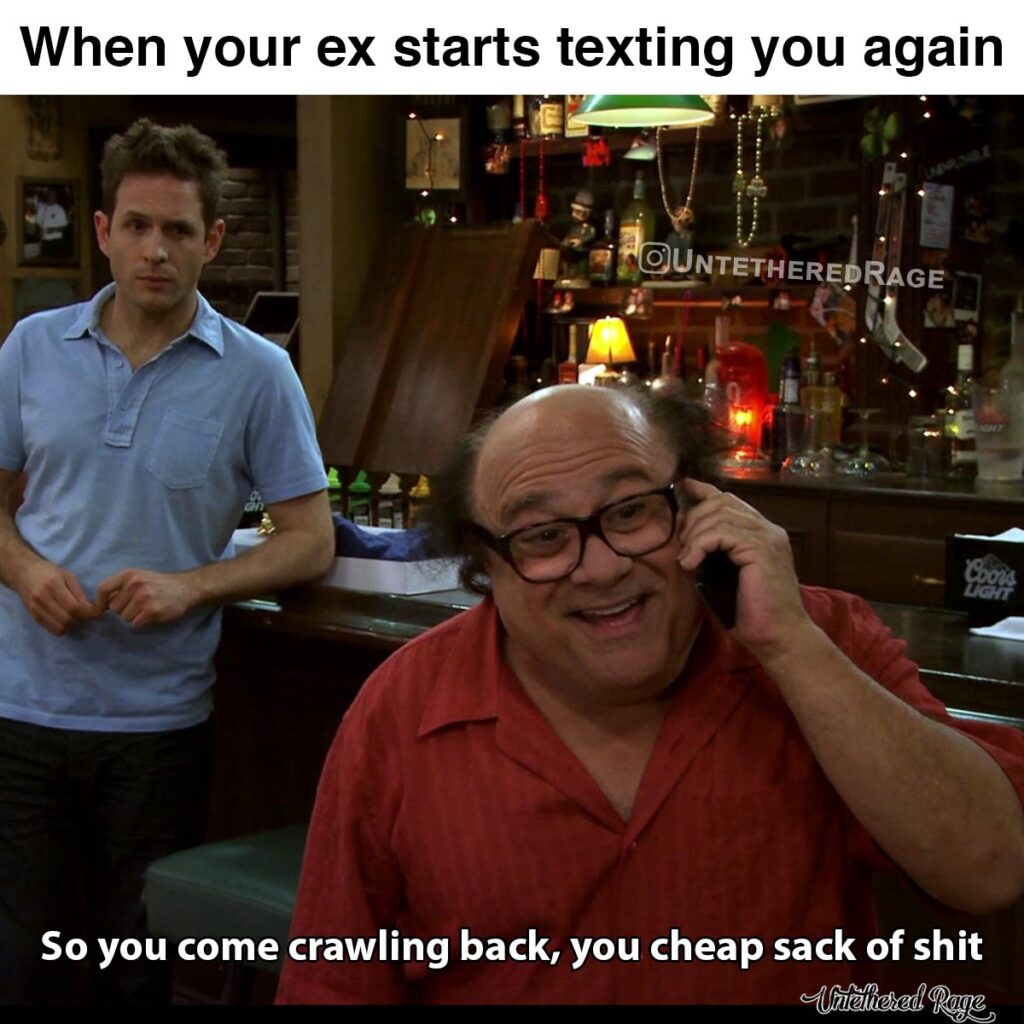 So you come crawing back