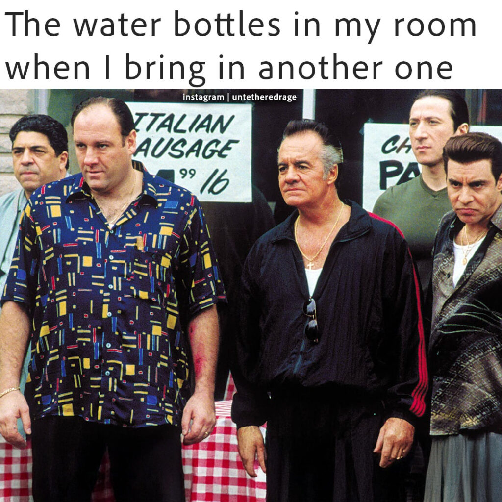 Sopranos – Meme – Waterbottles