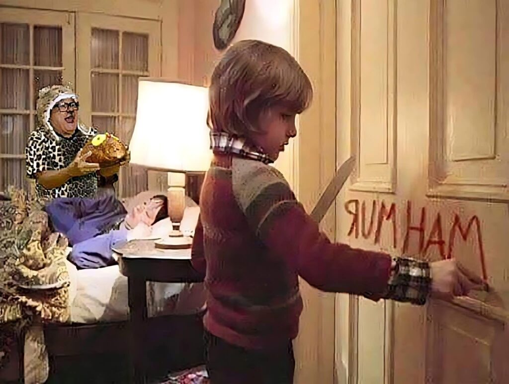 Getting ripshit on ham