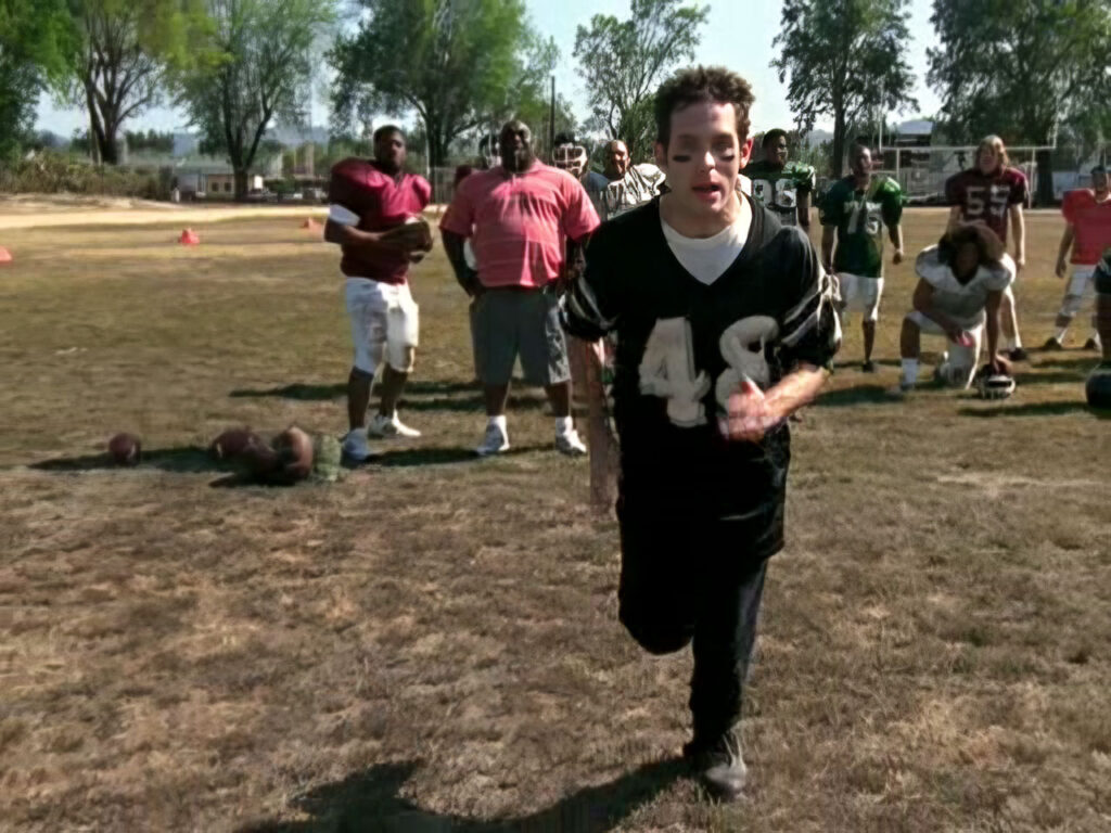 I’ve got the stride of a gazelle